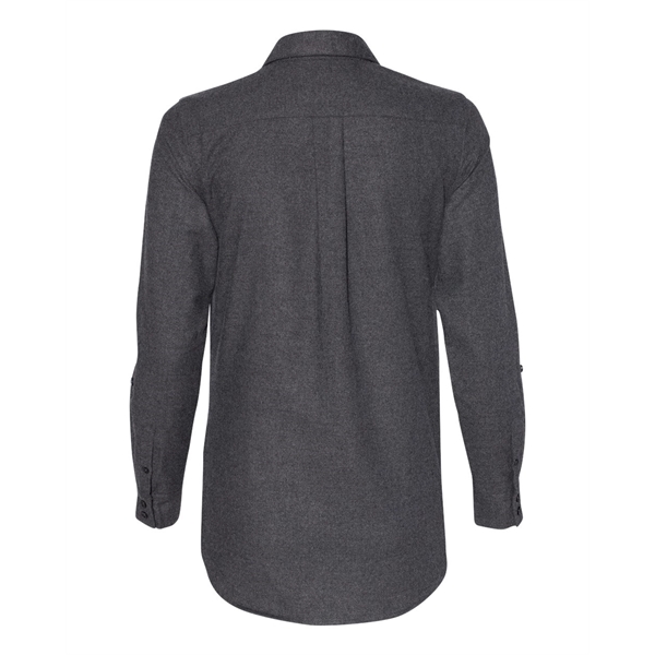 Weatherproof Women's Vintage Brushed Flannel Solid Shirt - Weatherproof Women's Vintage Brushed Flannel Solid Shirt - Image 9 of 9