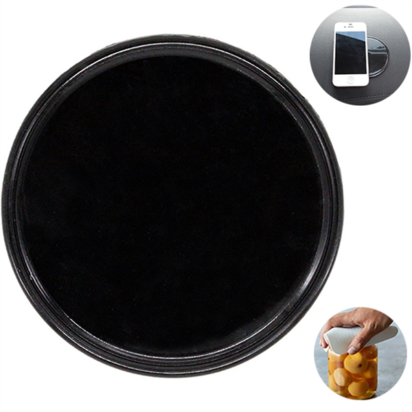 Non Slip Round Coaster Jar Opener - Non Slip Round Coaster Jar Opener - Image 1 of 1