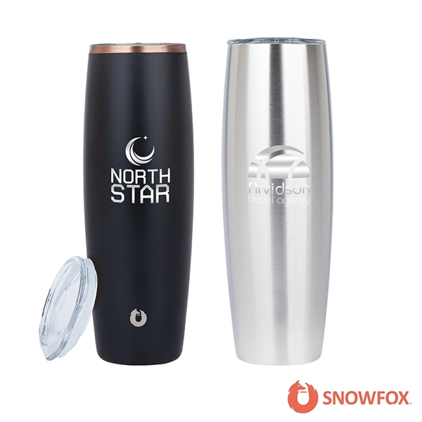 Snowfox® 24 oz. Vacuum Insulated Beer Tumbler - Snowfox® 24 oz. Vacuum Insulated Beer Tumbler - Image 0 of 2