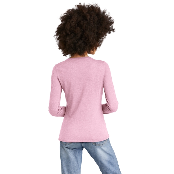 District Women's Perfect Tri Long Sleeve V-Neck Tee - District Women's Perfect Tri Long Sleeve V-Neck Tee - Image 38 of 49