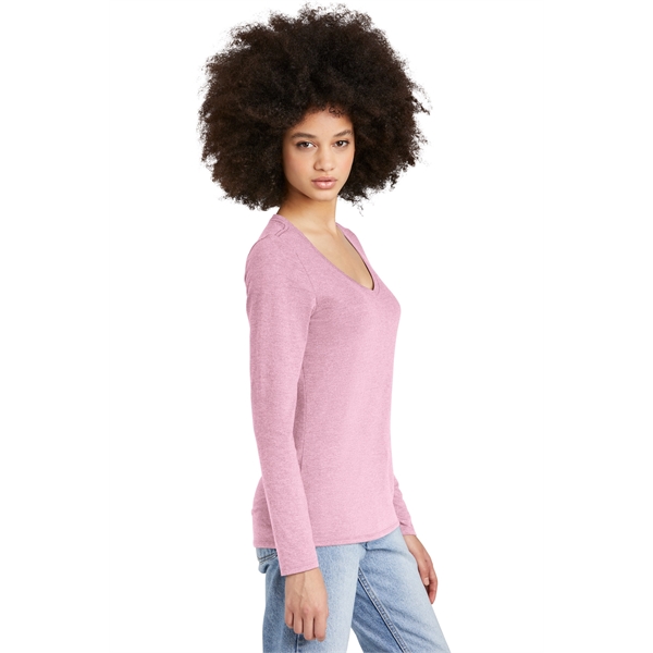 District Women's Perfect Tri Long Sleeve V-Neck Tee - District Women's Perfect Tri Long Sleeve V-Neck Tee - Image 39 of 49