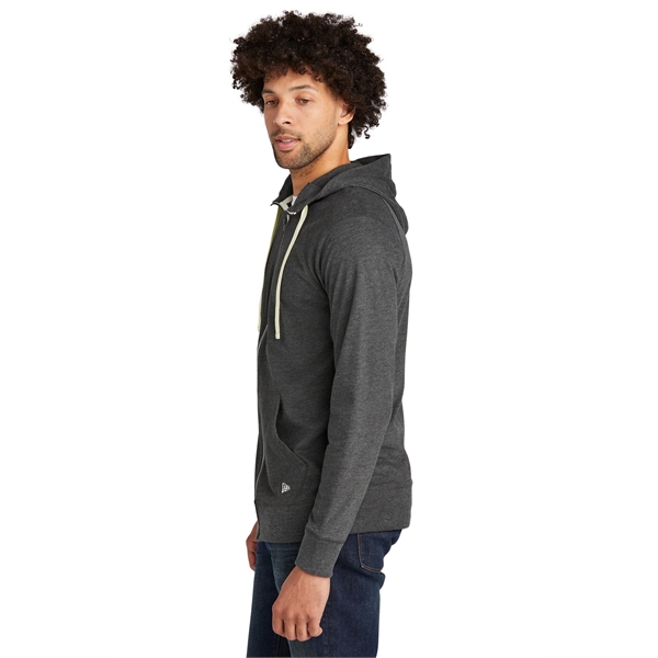 New Era Sueded Cotton Blend Full-Zip Hoodie. - New Era Sueded Cotton Blend Full-Zip Hoodie. - Image 16 of 27