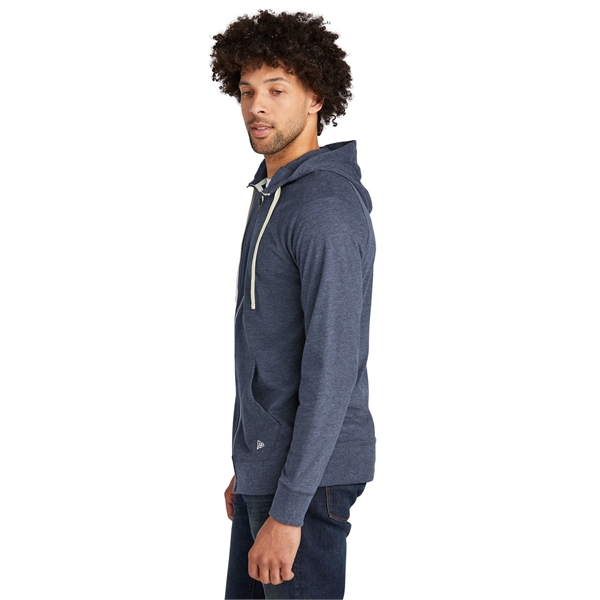 New Era Sueded Cotton Blend Full-Zip Hoodie. - New Era Sueded Cotton Blend Full-Zip Hoodie. - Image 17 of 27