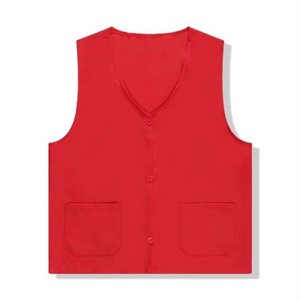 2-Pocket Unisex Adult Volunteer Activity Vest Supermarket Un - 2-Pocket Unisex Adult Volunteer Activity Vest Supermarket Un - Image 1 of 6