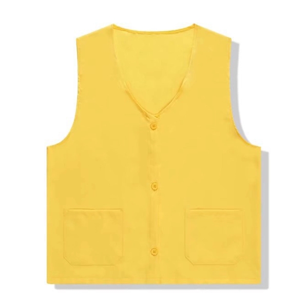 2-Pocket Unisex Adult Volunteer Activity Vest Supermarket Un - 2-Pocket Unisex Adult Volunteer Activity Vest Supermarket Un - Image 2 of 6