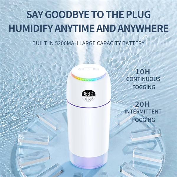 Rotary Dual Jet UV Sterilization Humidifier - Rotary Dual Jet UV Sterilization Humidifier - Image 4 of 9