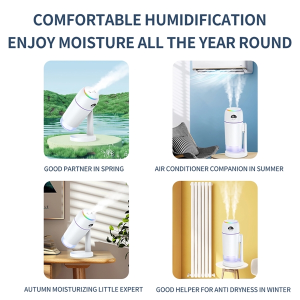Rotary Dual Jet UV Sterilization Humidifier - Rotary Dual Jet UV Sterilization Humidifier - Image 7 of 9