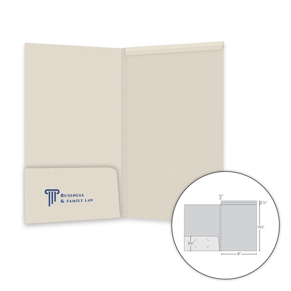 Specialty Tax Folder with Left Pocket and Full Length Tab - Specialty Tax Folder with Left Pocket and Full Length Tab - Image 0 of 2