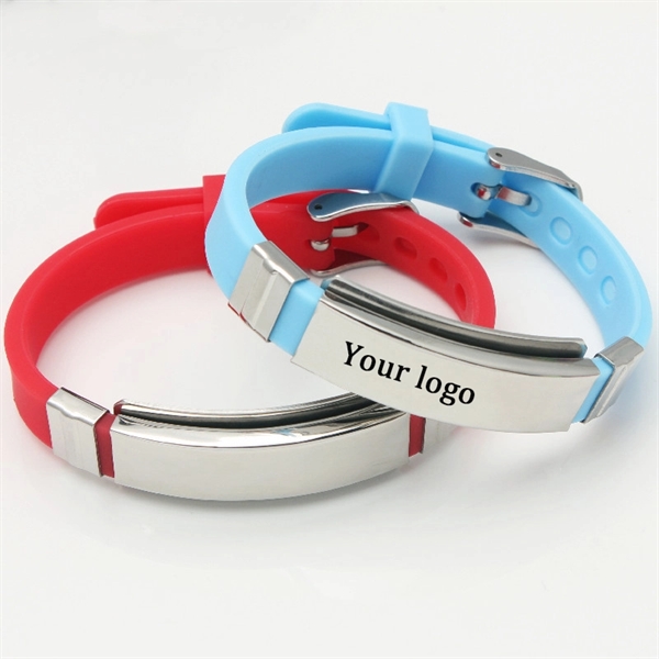 Stainless Steel Sports bracelets and Couples Wristbands - Stainless Steel Sports bracelets and Couples Wristbands - Image 0 of 5
