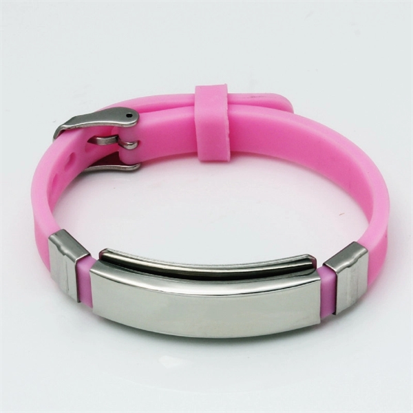 Stainless Steel Sports bracelets and Couples Wristbands - Stainless Steel Sports bracelets and Couples Wristbands - Image 1 of 5