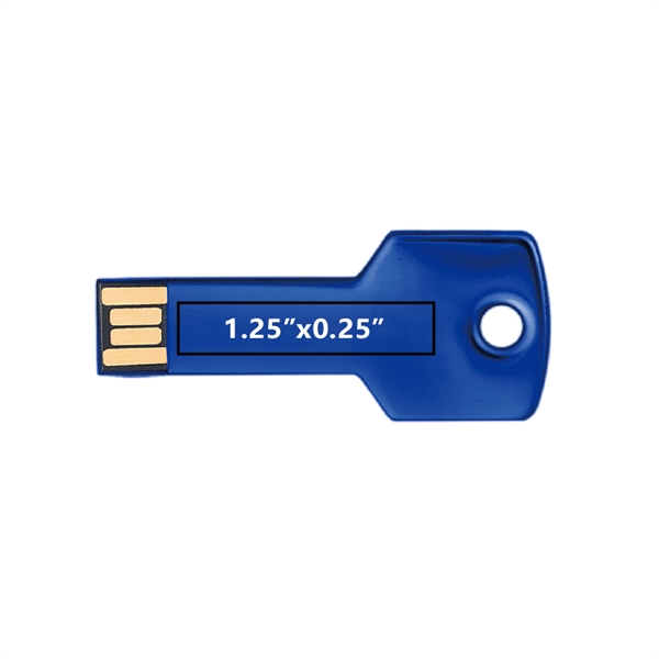 Berwyn Key Shape USB Flash Drive - Simports - Berwyn Key Shape USB Flash Drive - Simports - Image 12 of 25