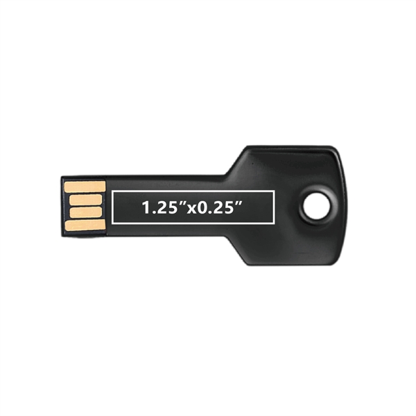 Berwyn Key Shape USB Flash Drive - Simports - Berwyn Key Shape USB Flash Drive - Simports - Image 13 of 25