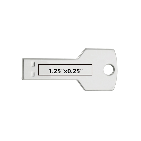 Berwyn Key Shape USB Flash Drive - Simports - Berwyn Key Shape USB Flash Drive - Simports - Image 14 of 25