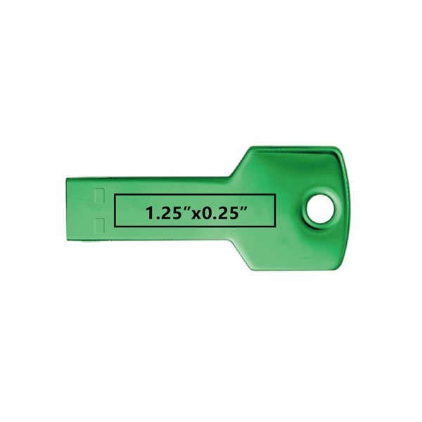 Berwyn Key Shape USB Flash Drive - Simports - Berwyn Key Shape USB Flash Drive - Simports - Image 16 of 25