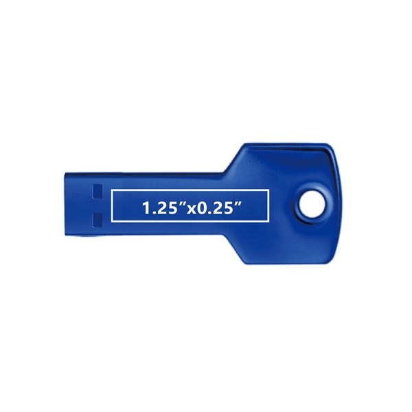 Berwyn Key Shape USB Flash Drive - Simports - Berwyn Key Shape USB Flash Drive - Simports - Image 18 of 25