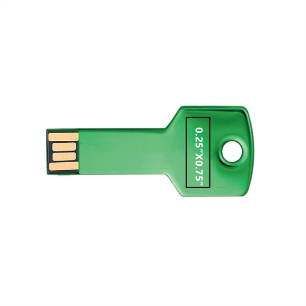 Berwyn Key Shape USB Flash Drive - Simports - Berwyn Key Shape USB Flash Drive - Simports - Image 22 of 25