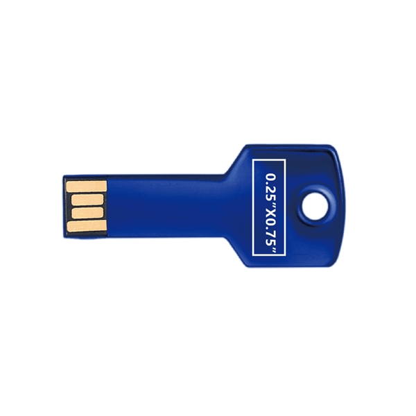 Berwyn Key Shape USB Flash Drive - Simports - Berwyn Key Shape USB Flash Drive - Simports - Image 23 of 25