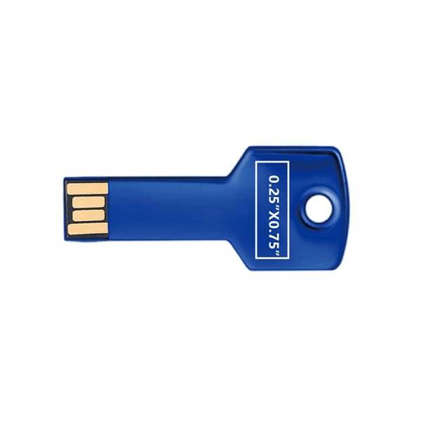 Berwyn Key Shape USB Flash Drive - Simports - Berwyn Key Shape USB Flash Drive - Simports - Image 24 of 25