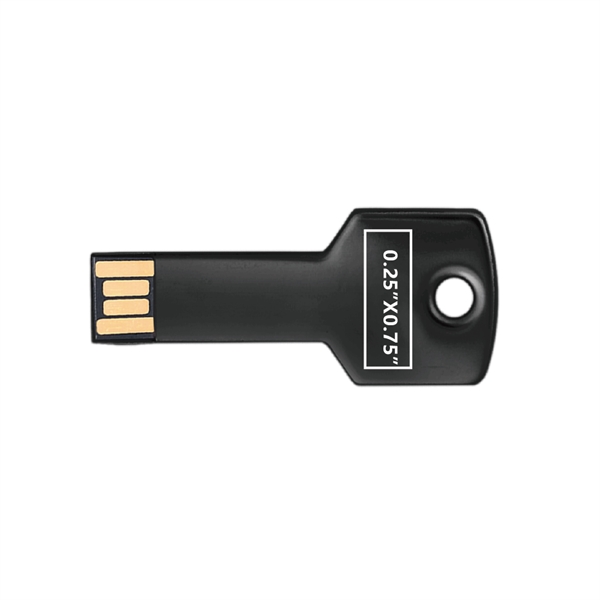 Berwyn Key Shape USB Flash Drive - Simports - Berwyn Key Shape USB Flash Drive - Simports - Image 25 of 25