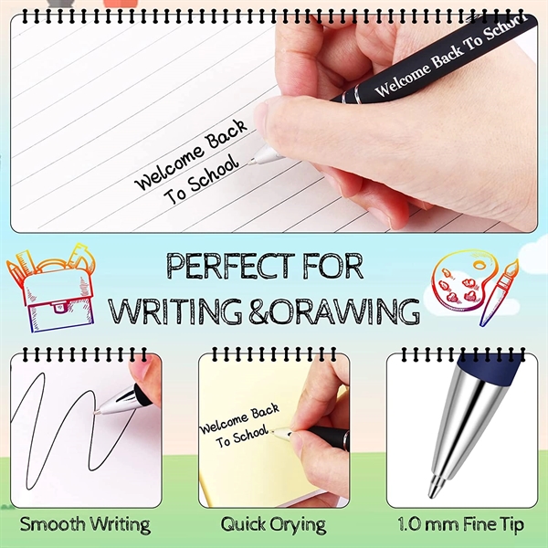 Ellipse Softy Brights w/Stylus - Laser Engraved - Metal Pen - Ellipse Softy Brights w/Stylus - Laser Engraved - Metal Pen - Image 2 of 2