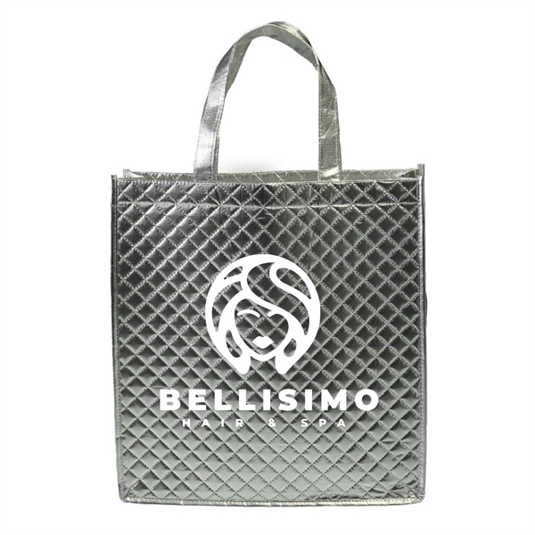 Lavish Non-Woven Tote Bags (1 Color Imprint) - Lavish Non-Woven Tote Bags (1 Color Imprint) - Image 0 of 3