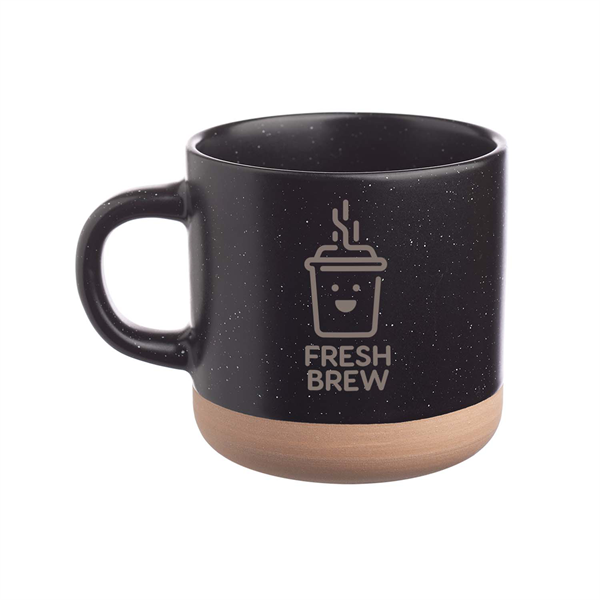 11 oz. Petite Speckled Clay Ceramic Mug (1 Color Imprint) - 11 oz. Petite Speckled Clay Ceramic Mug (1 Color Imprint) - Image 0 of 4