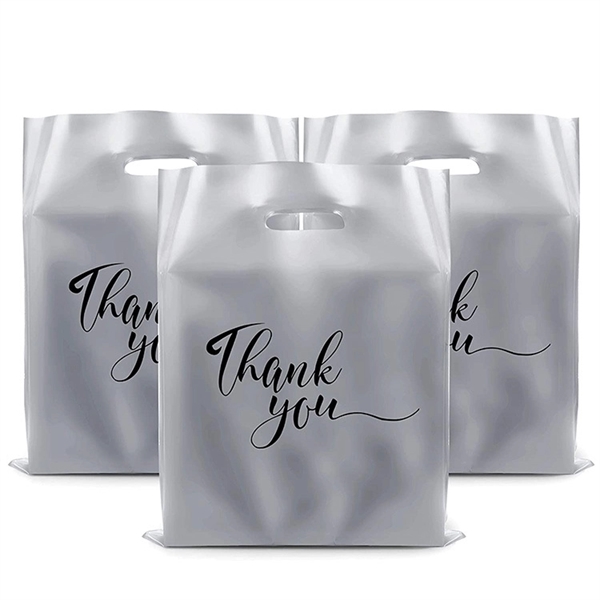 Die Cut Fold-Over Reinforced Plastic Bag - Die Cut Fold-Over Reinforced Plastic Bag - Image 3 of 7