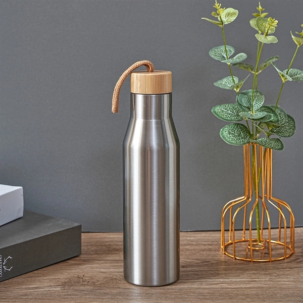 17 Oz. Vacuum Stainless Steel Cola Water Bottle - 17 Oz. Vacuum Stainless Steel Cola Water Bottle - Image 1 of 4