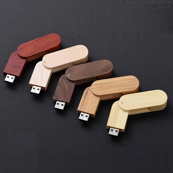 Wooden USB Flash Drive With Gift Case - Wooden USB Flash Drive With Gift Case - Image 2 of 4