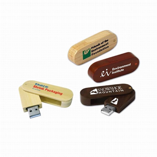 Wooden USB Flash Drive With Gift Case - Wooden USB Flash Drive With Gift Case - Image 4 of 4