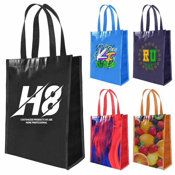 Laminated Grocery Tote Bag - Laminated Grocery Tote Bag - Image 1 of 2