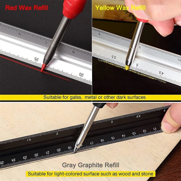 2.8 mm Carpenter Pencil Refill Set - 2.8 mm Carpenter Pencil Refill Set - Image 6 of 7