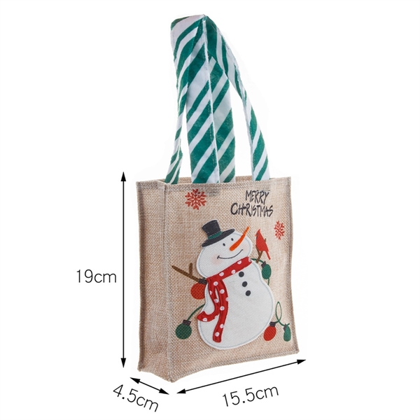 Christmas Gift Tote Bag - Christmas Gift Tote Bag - Image 3 of 5