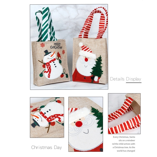 Christmas Gift Tote Bag - Christmas Gift Tote Bag - Image 4 of 5