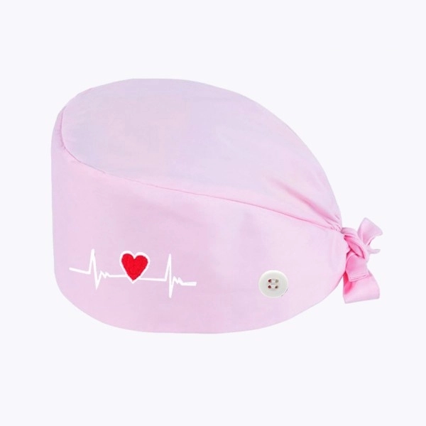 Adjustable Nurse Working Cap With Buttons/Medical Care - Adjustable Nurse Working Cap With Buttons/Medical Care - Image 6 of 6
