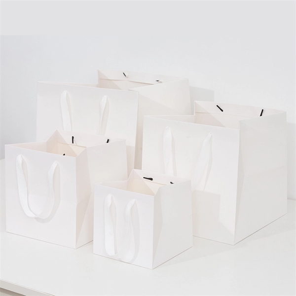 Square Flower Gift Bag - Square Flower Gift Bag - Image 3 of 5