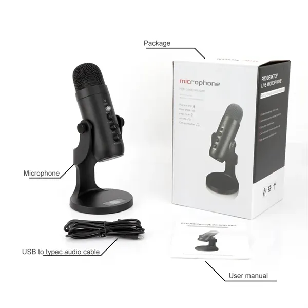 USB Condenser Microphone - USB Condenser Microphone - Image 2 of 2