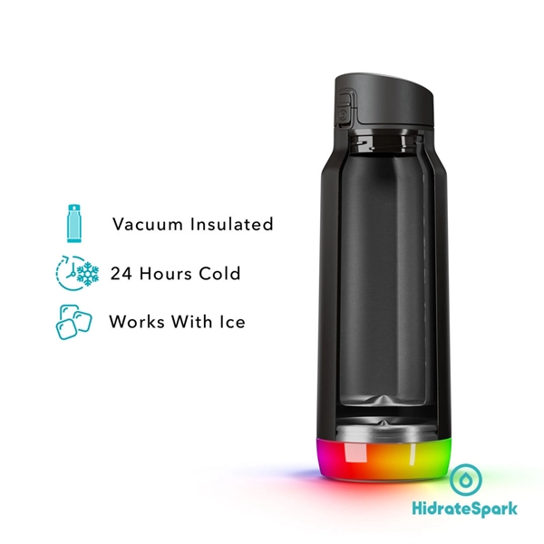 Hidrate Spark® PRO Chug Steel Water Bottle 32oz - Hidrate Spark® PRO Chug Steel Water Bottle 32oz - Image 3 of 18