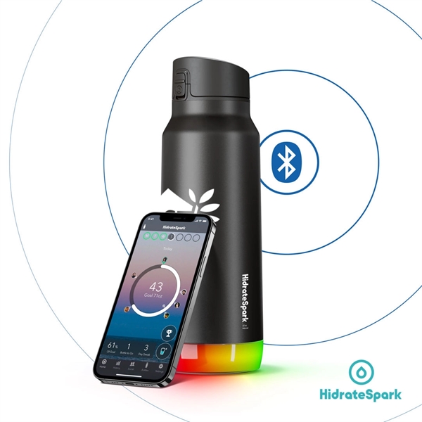 Hidrate Spark® PRO Chug Steel Water Bottle 32oz - Hidrate Spark® PRO Chug Steel Water Bottle 32oz - Image 1 of 18