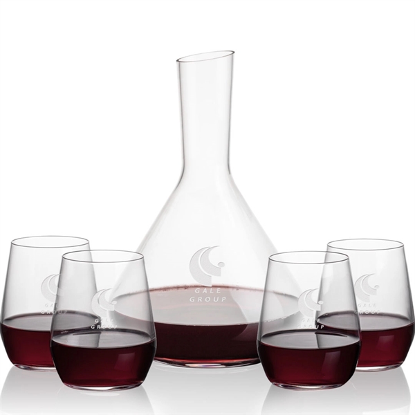 Terrassa Carafe & Germain Stemless Wine - Terrassa Carafe & Germain Stemless Wine - Image 5 of 5