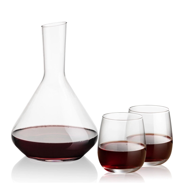 Terrassa Carafe & Crestview Stemless Wine - Terrassa Carafe & Crestview Stemless Wine - Image 3 of 5