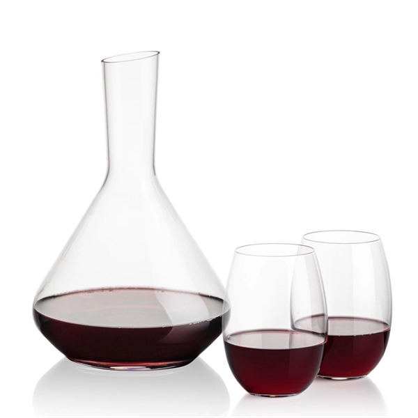 Terrassa Carafe & Carlita Stemless Wine - Terrassa Carafe & Carlita Stemless Wine - Image 3 of 5