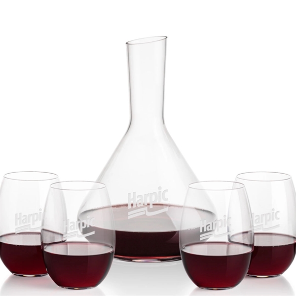 Terrassa Carafe & Carlita Stemless Wine - Terrassa Carafe & Carlita Stemless Wine - Image 5 of 5