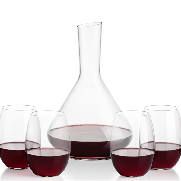 Terrassa Carafe & Carlita Stemless Wine - Terrassa Carafe & Carlita Stemless Wine - Image 4 of 5