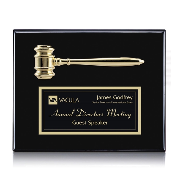 Gavel Plaque - Gavel Plaque - Image 2 of 2