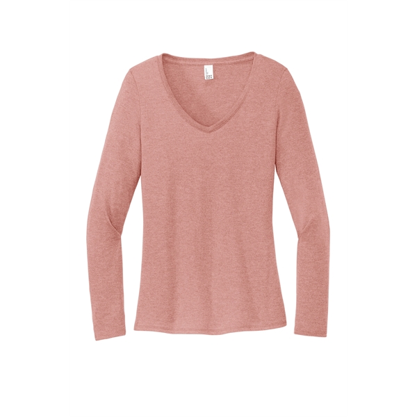 District Women's Perfect Tri Long Sleeve V-Neck Tee - District Women's Perfect Tri Long Sleeve V-Neck Tee - Image 41 of 49