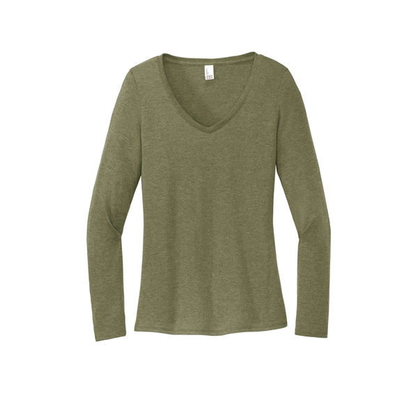 District Women's Perfect Tri Long Sleeve V-Neck Tee - District Women's Perfect Tri Long Sleeve V-Neck Tee - Image 47 of 49