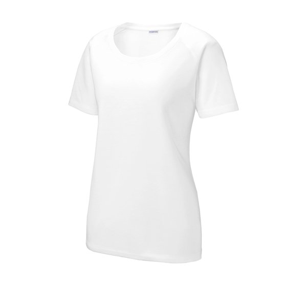 Sport-Tek Women's PosiCharge Tri-Blend Wicking Scoop Neck... - Sport-Tek Women's PosiCharge Tri-Blend Wicking Scoop Neck... - Image 11 of 30