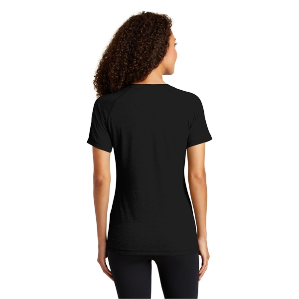 Sport-Tek Women's PosiCharge Tri-Blend Wicking Scoop Neck... - Sport-Tek Women's PosiCharge Tri-Blend Wicking Scoop Neck... - Image 14 of 30