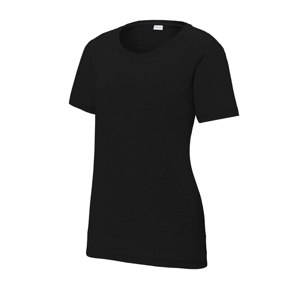 Sport-Tek Women's PosiCharge Tri-Blend Wicking Scoop Neck... - Sport-Tek Women's PosiCharge Tri-Blend Wicking Scoop Neck... - Image 16 of 30